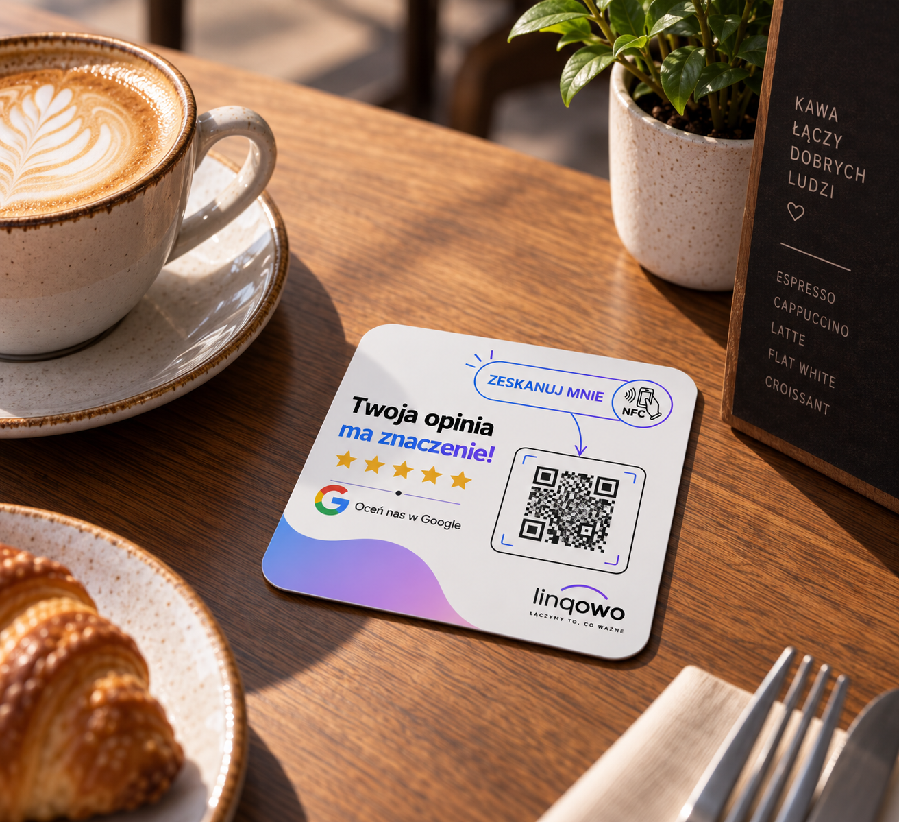 Linqcard w restauracji